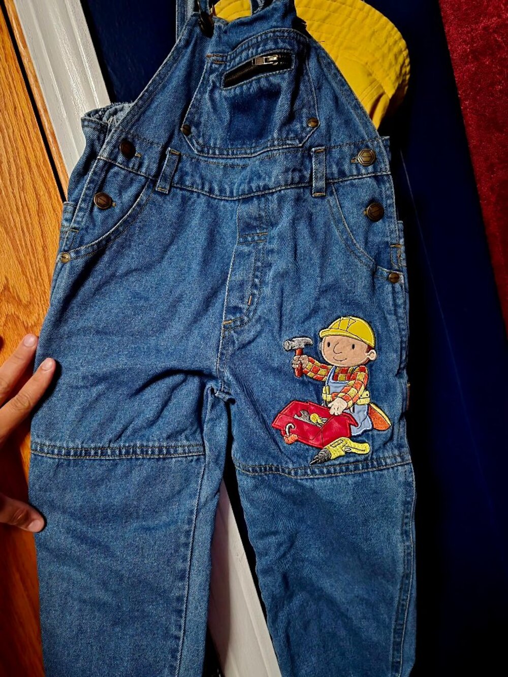 Y2k Bob The Builder overalls